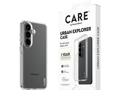 CARE by PanzerGlass Urban Explorer Case Transparent Samsung Galaxy S26
