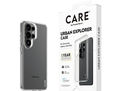 CARE by PanzerGlass Urban Explorer Case Transparent Samsung Galaxy S26 Ultra