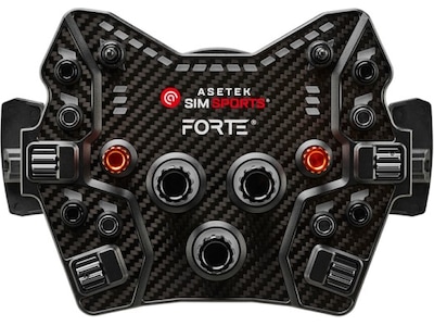 Asetek Forte GT knapboks (sort, aluminium)