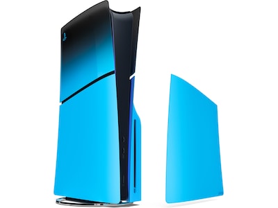 Sony Console Cover (Slim) Rhythm Blue