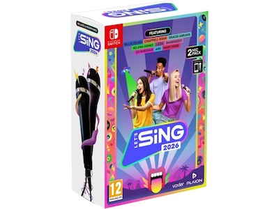Let's Sing 2026 + 2 Microphones - Nintendo Switch - Musik