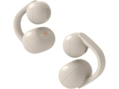 Sony LinkBuds Clip åbne øretelefoner (gråbeige)