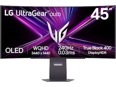 LG UltraGear 45GX900A-B 45" 3440 x 1440 (UltraWide) HDMI DisplayPort USB-C 240Hz