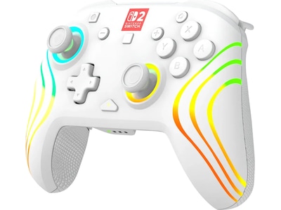 Turtle Beach Afterglow Wave - White - Wireless Controller - Nintendo Switch 2