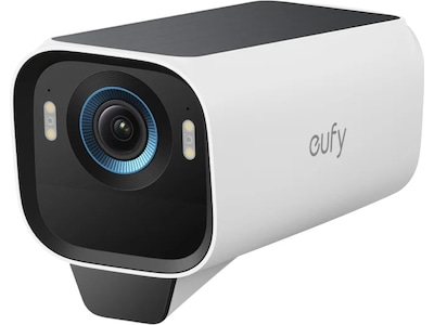 Eufy eufyCam S3 Pro - Netværksovervågningskamera - kugle - udendørs - vejrbestandig - farve (Dag/nat) - 3840 x 2160 - 4K, 1080p - audio - trådløs - WiFi - 2.4GHz radio - H.264, H.265