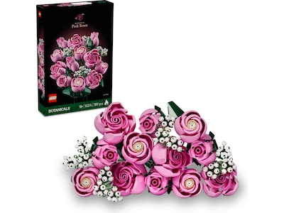 LEGO Botanicals buket med roser 10374 (rosa)