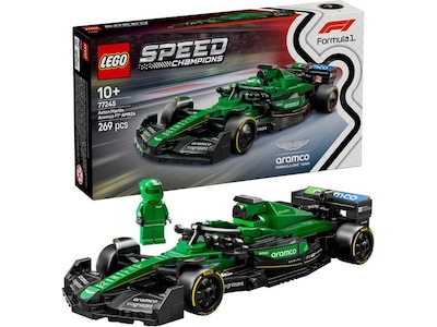 LEGO 77245 Speed Champions Aston Martin Aramco F1 AMR24 Racing Car - GEEKD.dk