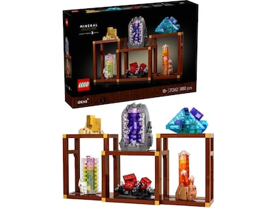 LEGO - LEGO Ideas - Mineral Collection (21362) - GEEKD.dk