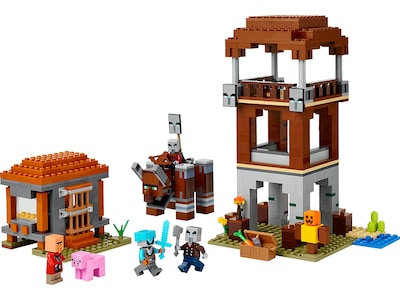 LEGO - Minecraft - The Pillager Outpost and Ravager (21278) - GEEKD.dk