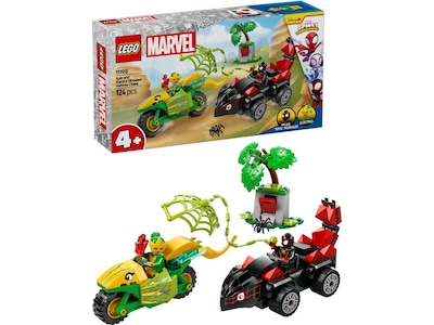 LEGO Super Heroes Marvel 11198 Spin og Electros jagt i dinosaurkøretøjer