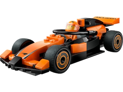 LEGO ® City - F1 ®-kører m. McLaren-racerbil 60442 - 86 Dele