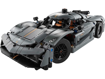 LEGO 42173 Technic Koenigsegg Jesko Absolut Super Sports Car in Gray - GEEKD.dk