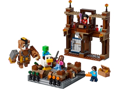 LEGO - Minecraft - Woodland Mansion Fighting Ring (21272) - GEEKD.dk
