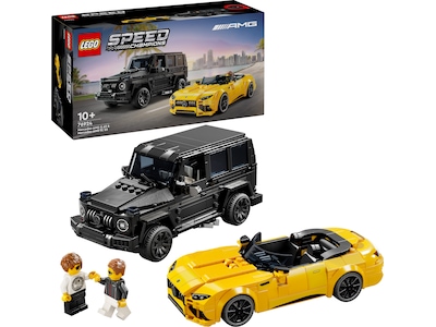 LEGO Speed Champions - Mercedes-AMG G 63 & Mercedes-AMG SL 63 (76924) - GEEKD.dk