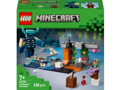 LEGO - Minecraft - The Warden Encounter (21274) - GEEKD.dk