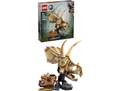 LEGO Jurassic World dinosaurfossiler: triceratops-kranie 76969
