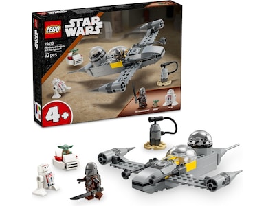 LEGO ® Star Wars - Mando og Grogus N-1-stjerne... 75410 - 92 Dele