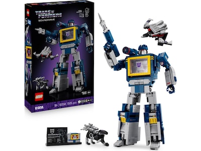 LEGO ® Icons - Transformers: Soundwave 10358 - 1505 Dele