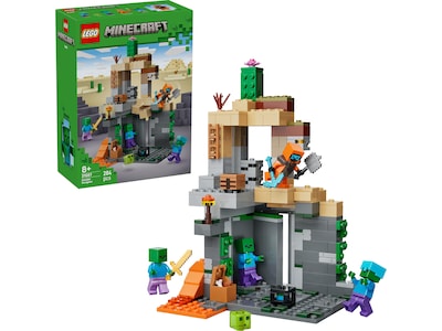 LEGO ® Minecraft - Zombie-Fangekælder 21587 - 284 Dele