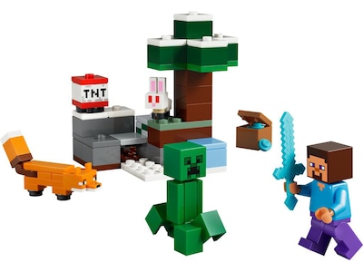 LEGO ® Minecraft - Steves Tajga-eventyr 21583 - 79 Dele