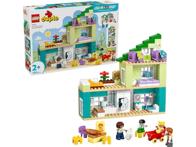 LEGO - DUPLO Town - 3-in-1 Modern Family House with Figures - GEEKD.dk