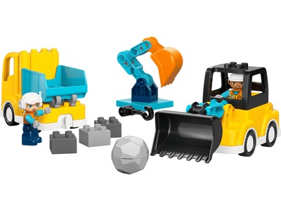 LEGO DUPLO Town 3-i-1 anlægskøretøj 10475