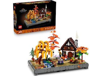 LEGO Icons efterårshave med lille hus 11372