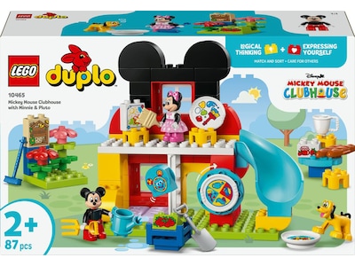 LEGO DUPLO Disney Mickey Mouse' klubhus med Minnie og Pluto 10465