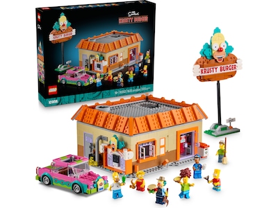 LEGO - Icons - The Simpsonsâ¢: Krusty Burger (10352). - GEEKD.dk