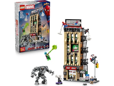 76342 LEGO Super Heroes Marvel Spider-Man mod Mysterio: Daily Bugle