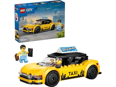 LEGO City Great Vehicles taxi 60487 (gul)