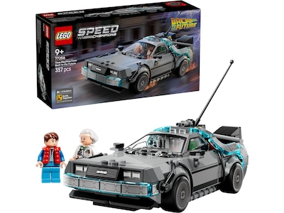 LEGO Speed Champions Tidsmaskinen fra Tilbage til fremtiden 77256