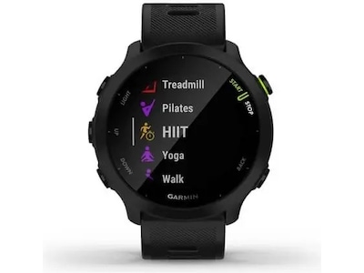 Garmin Forerunner 55 42mm GPS (sort)