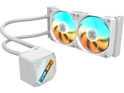 Gigabyte Gaming 240 Ice ARGB køler (hvid)