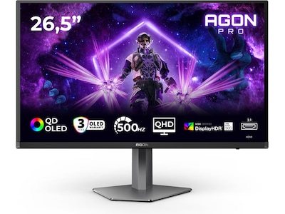 AOC AGON PRO AG276QKD2 27" 2560 x 1440 (2K) HDMI DisplayPort 500Hz