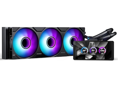 Phanteks Glacier One 36025 LCD Køler (sort)