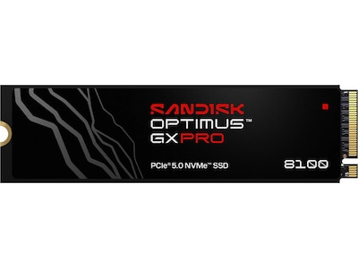 SANDISK Optimus GX PRO 8100 SSD - 4TB - M.2 2280 - PCIe 5.0 - Uden køleprofil