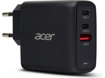 Acer 67W GaN PD-lader med 3 porte