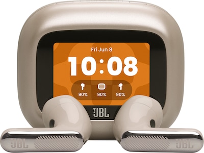 JBL LIVE FLEX 4 trådløse ørepropper med ANC (sand)