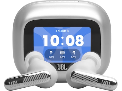JBL Live Beam 4 Trådløse ørepropper  (sølv)