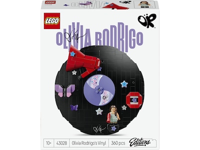 LEGO Editions Music Olivia Rodrigos vinylplade 43028