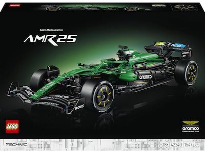 LEGO Technic Aston Martin Aramco AMR25 F1 bil 42240