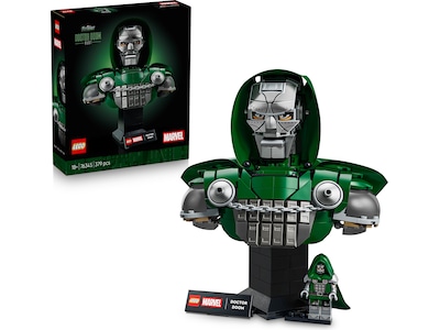 LEGO® Marvel 76345 Doctor Doom Byste - 379 Dele (18+år)