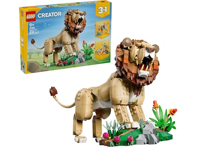 LEGO Creator 3-i-1 Vilde dyr: Majestætisk løve 31386
