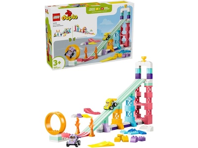 LEGO DUPLO Town 3-i-1 Kreative ramper med biler 10478