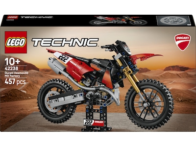 LEGO Technic Ducati Desmo450 MX Factory motorcykel 42238