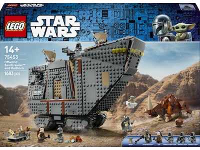LEGO Star Wars Offworld Sandcrawler and Mudhorn 75453
