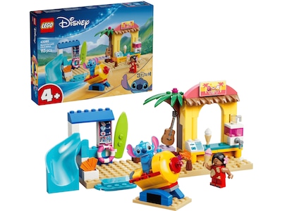 LEGO Disney 43280 Strandsjov med Lilo & Stitch - byggesæt 4+