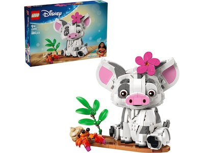 LEGO Disney 43292 Pua - byggesæt til børn 9+ (885 klodser)