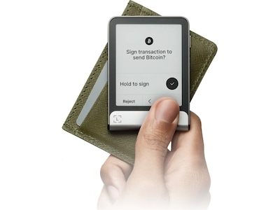 Ledger Flex kryptovaluta-pung - CC EAL6+, USB-C - sølv/sort